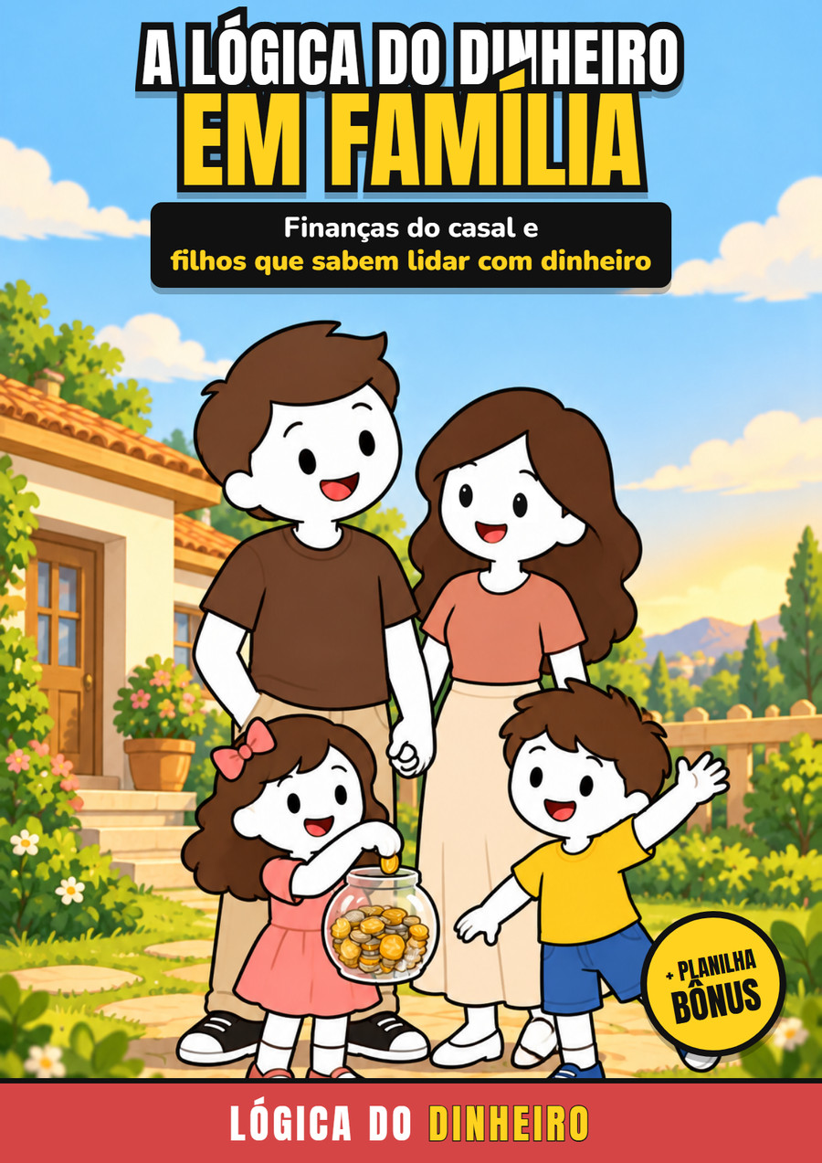 Capa do livro A Lógica do Dinheiro em Família